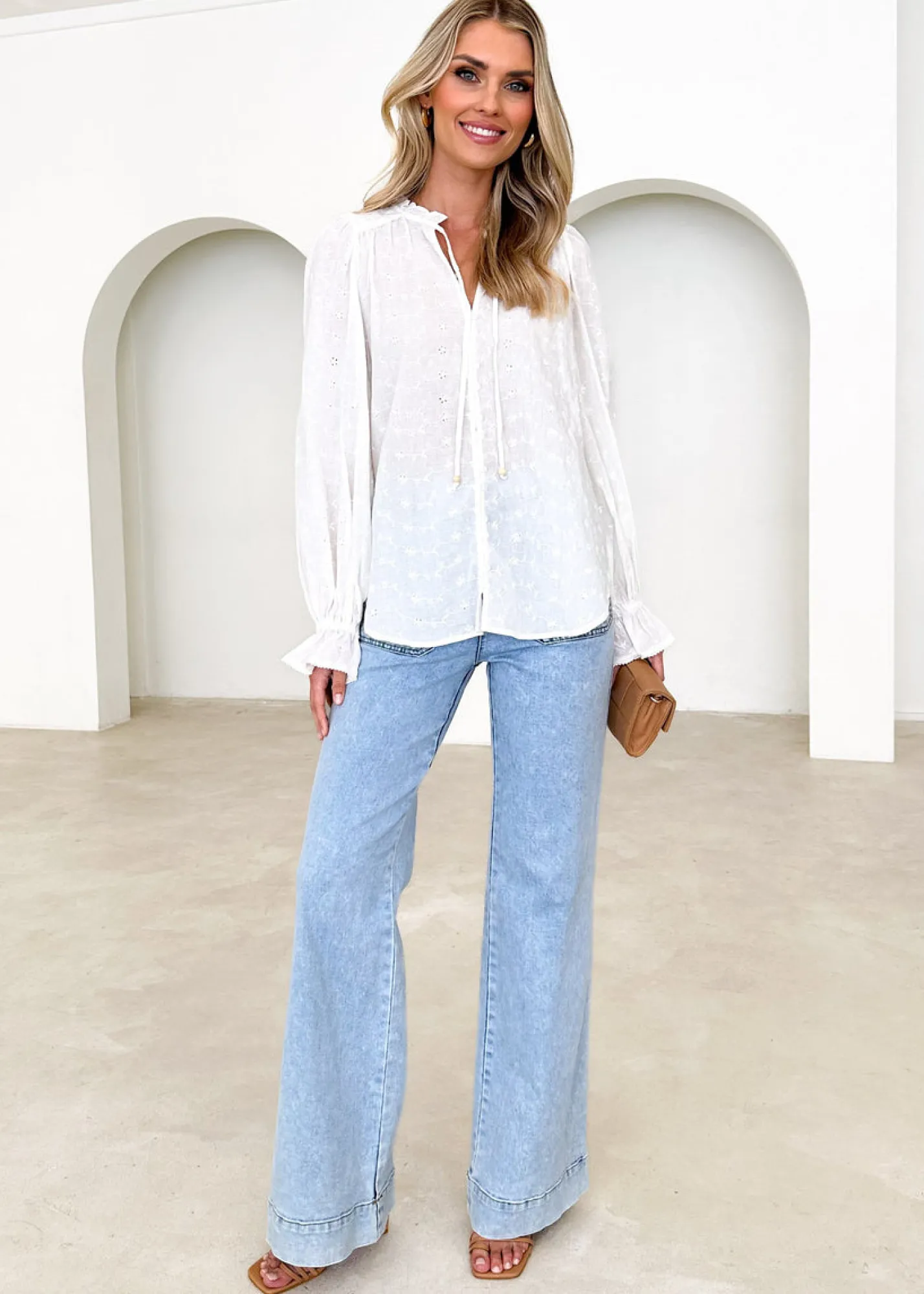 Women Gingham & Heels Blouses>Kosteen Blouse