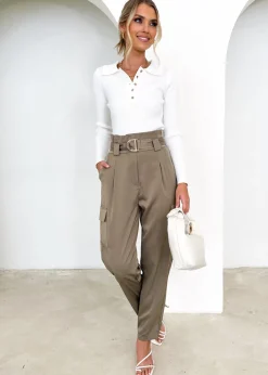 Women Gingham & Heels Pants>Kourt Pants