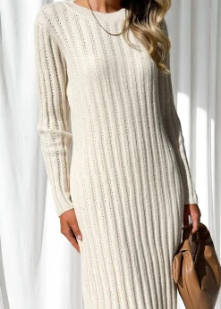 Women Gingham & Heels Knit Dresses><noscript><img width=