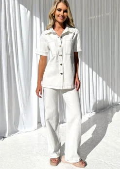 Women Gingham & Heels Shirts><noscript><img width=