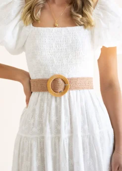 Women Gingham & Heels Belts><noscript><img width=
