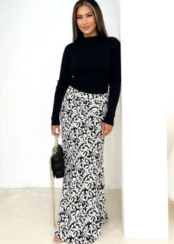 Women Gingham & Heels Knit Tops>Lanara Knit Top