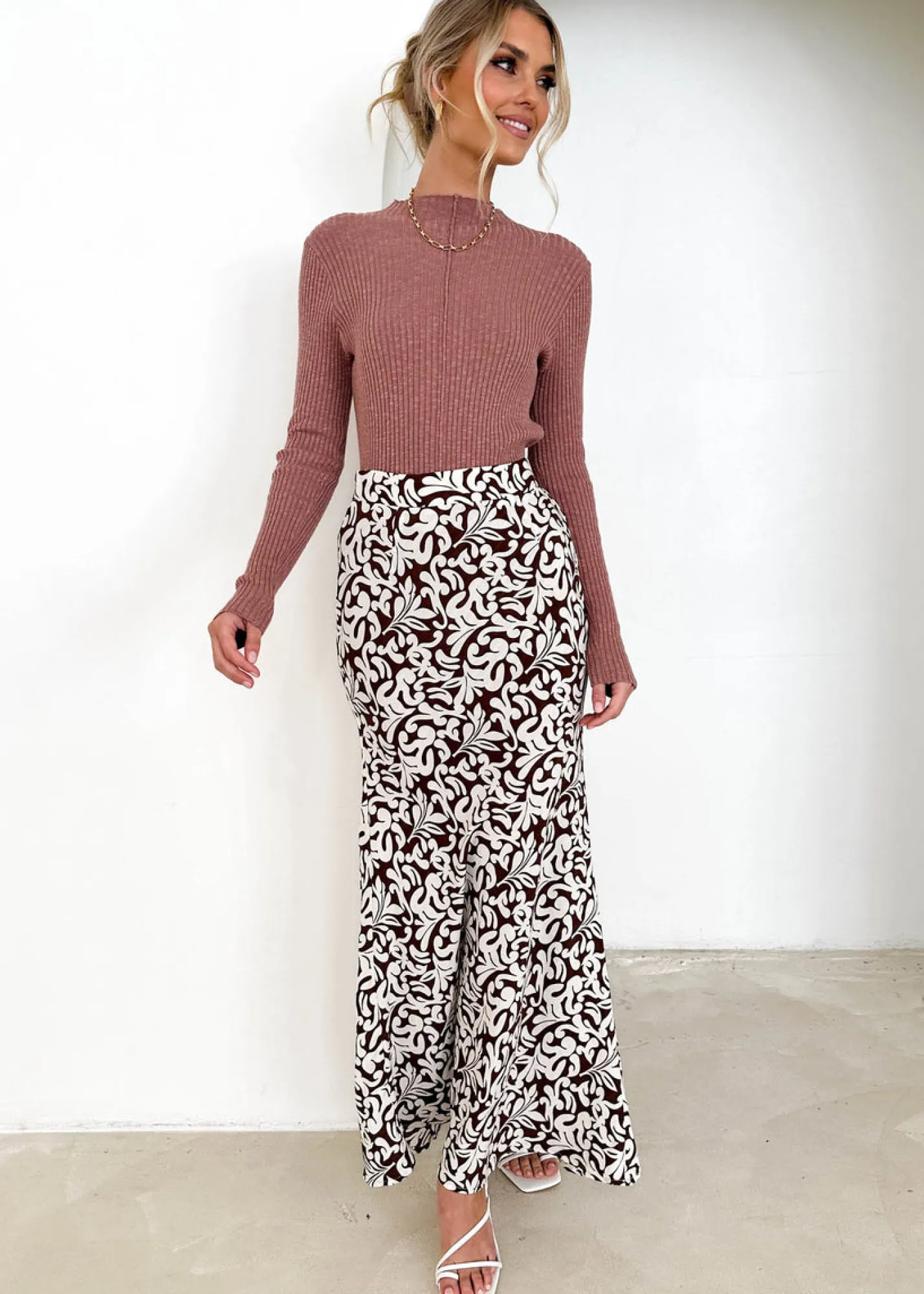 Women Gingham & Heels Knit Tops>Lanara Knit Top