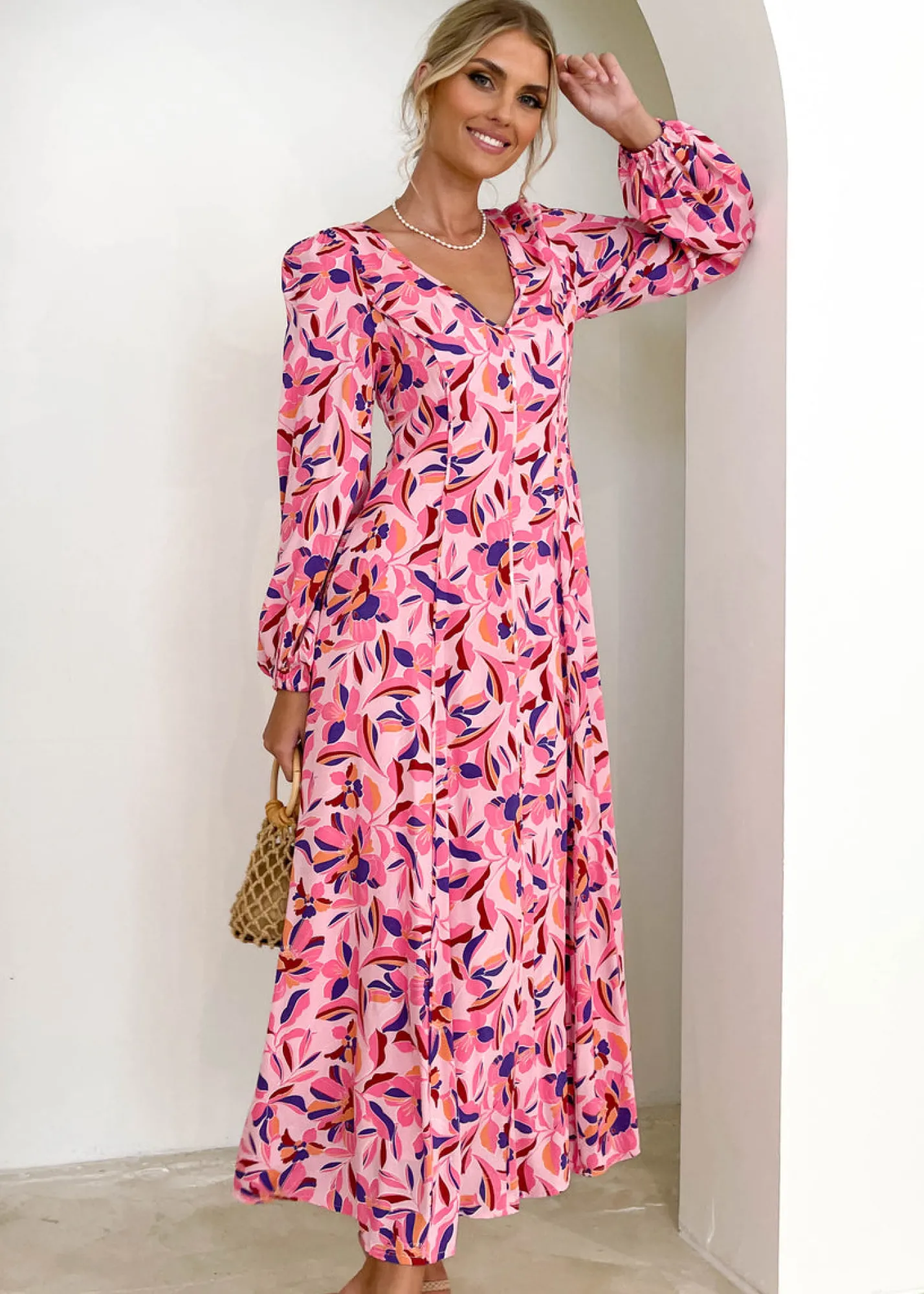 Women Gingham & Heels Maxi>Lantier Maxi Dress