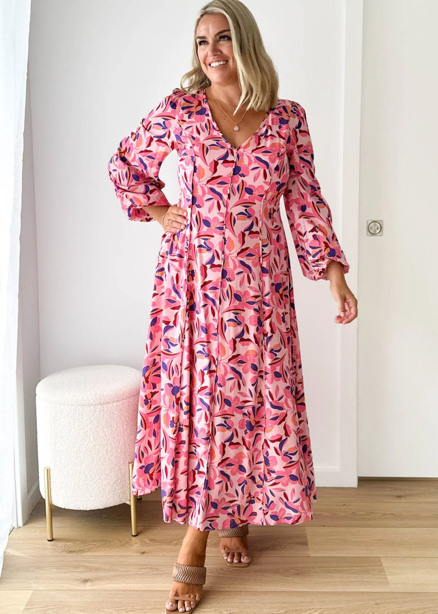 Women Gingham & Heels Maxi>Lantier Maxi Dress