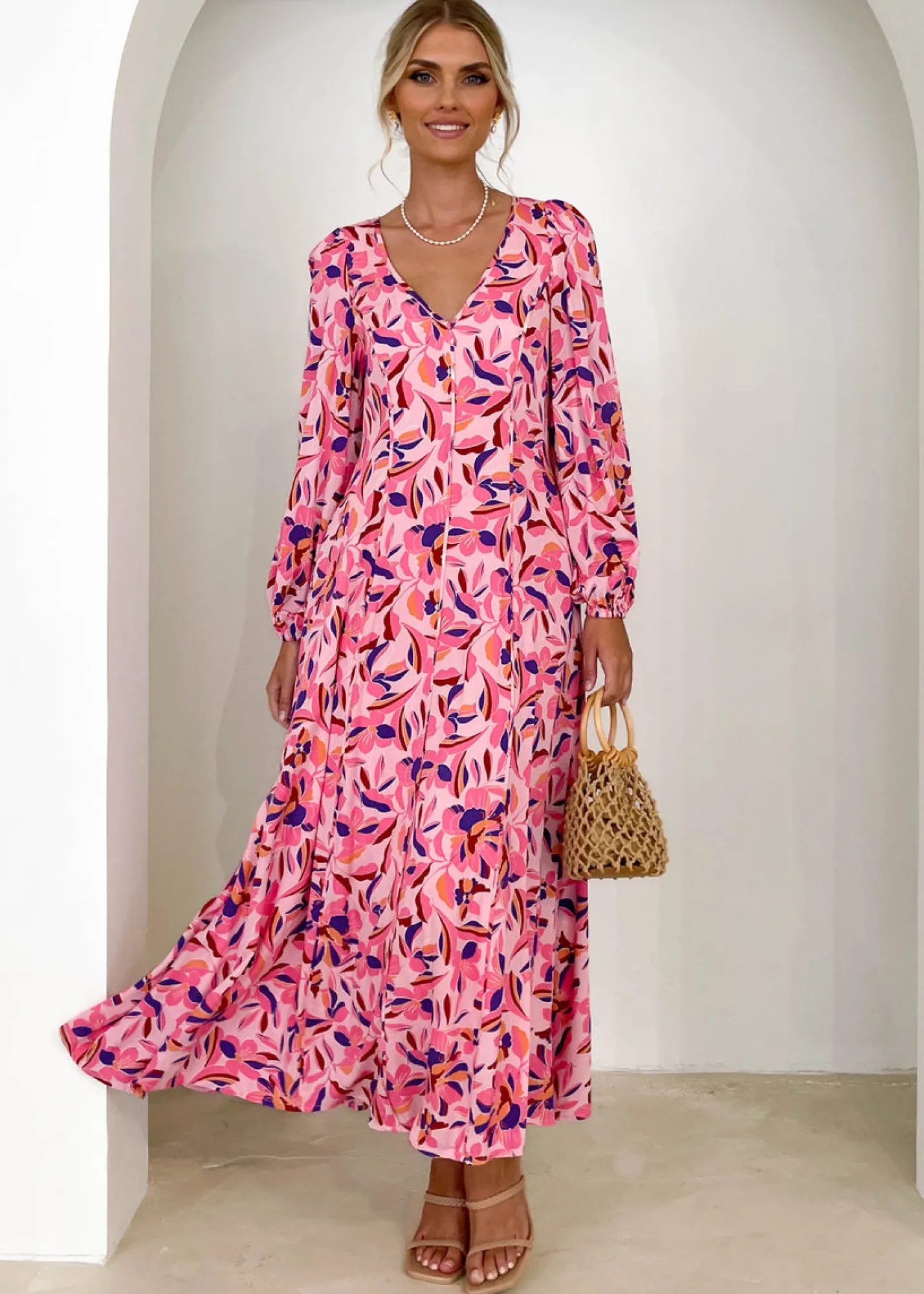 Women Gingham & Heels Maxi>Lantier Maxi Dress