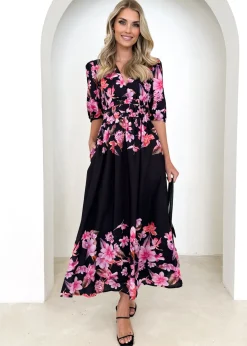 Women Gingham & Heels Maxi><noscript><img width=