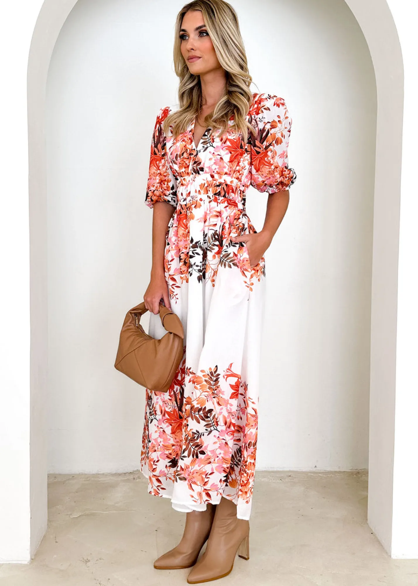 Women Gingham & Heels Maxi>Laylia Maxi Dress