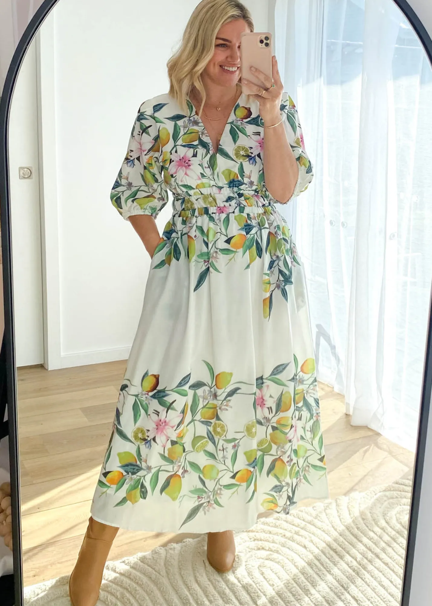 Women Gingham & Heels Maxi>Laylia Maxi Dress