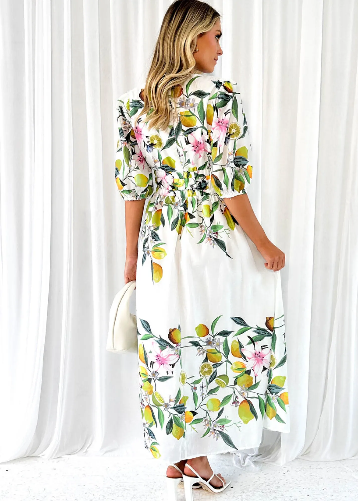 Women Gingham & Heels Maxi>Laylia Maxi Dress
