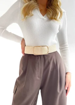 Women Gingham & Heels Belts><noscript><img width=