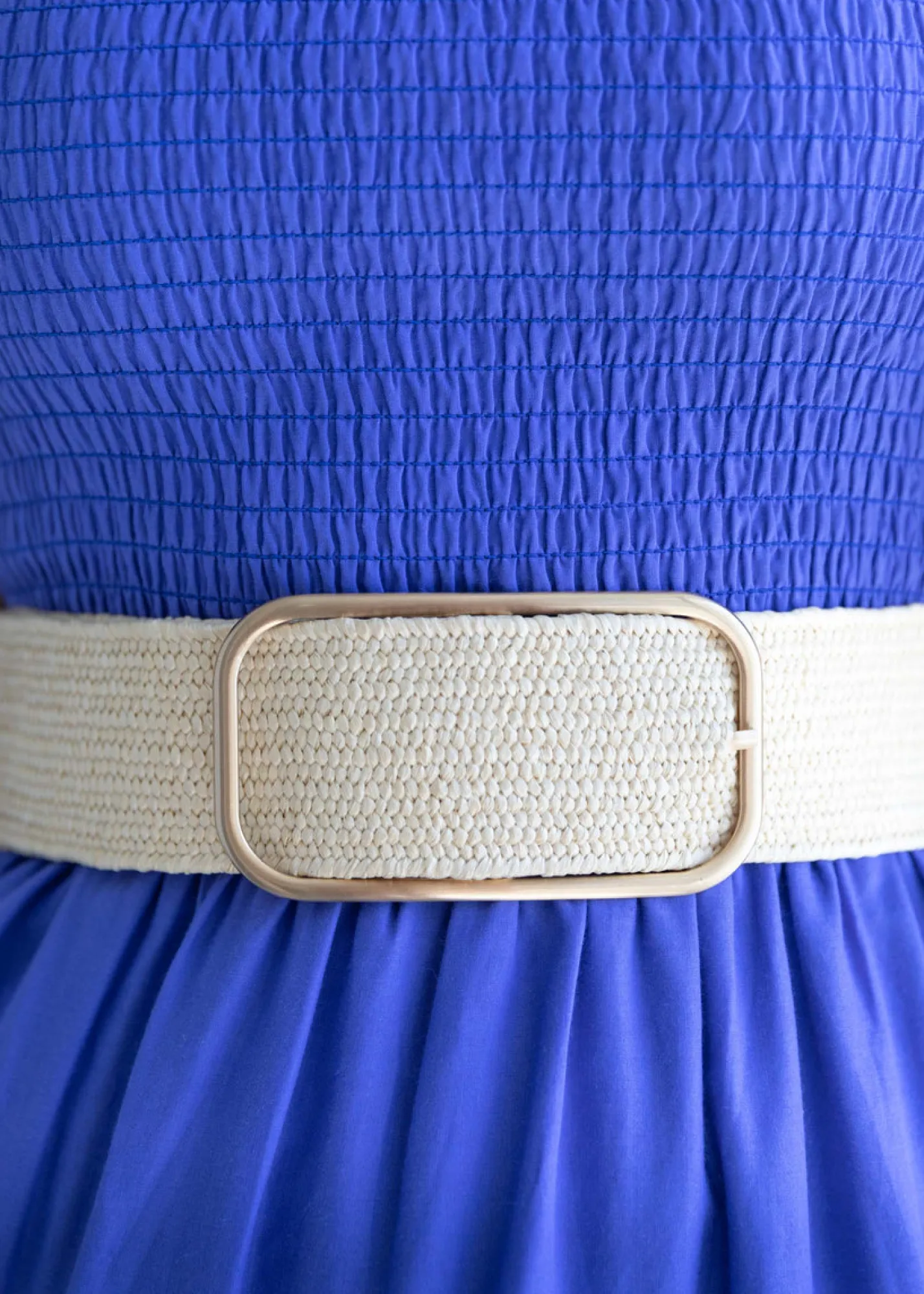 Women Gingham & Heels Belts>Leah Stretch Belt