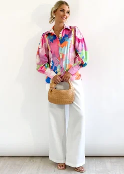 Women Gingham & Heels Shirts><noscript><img width=