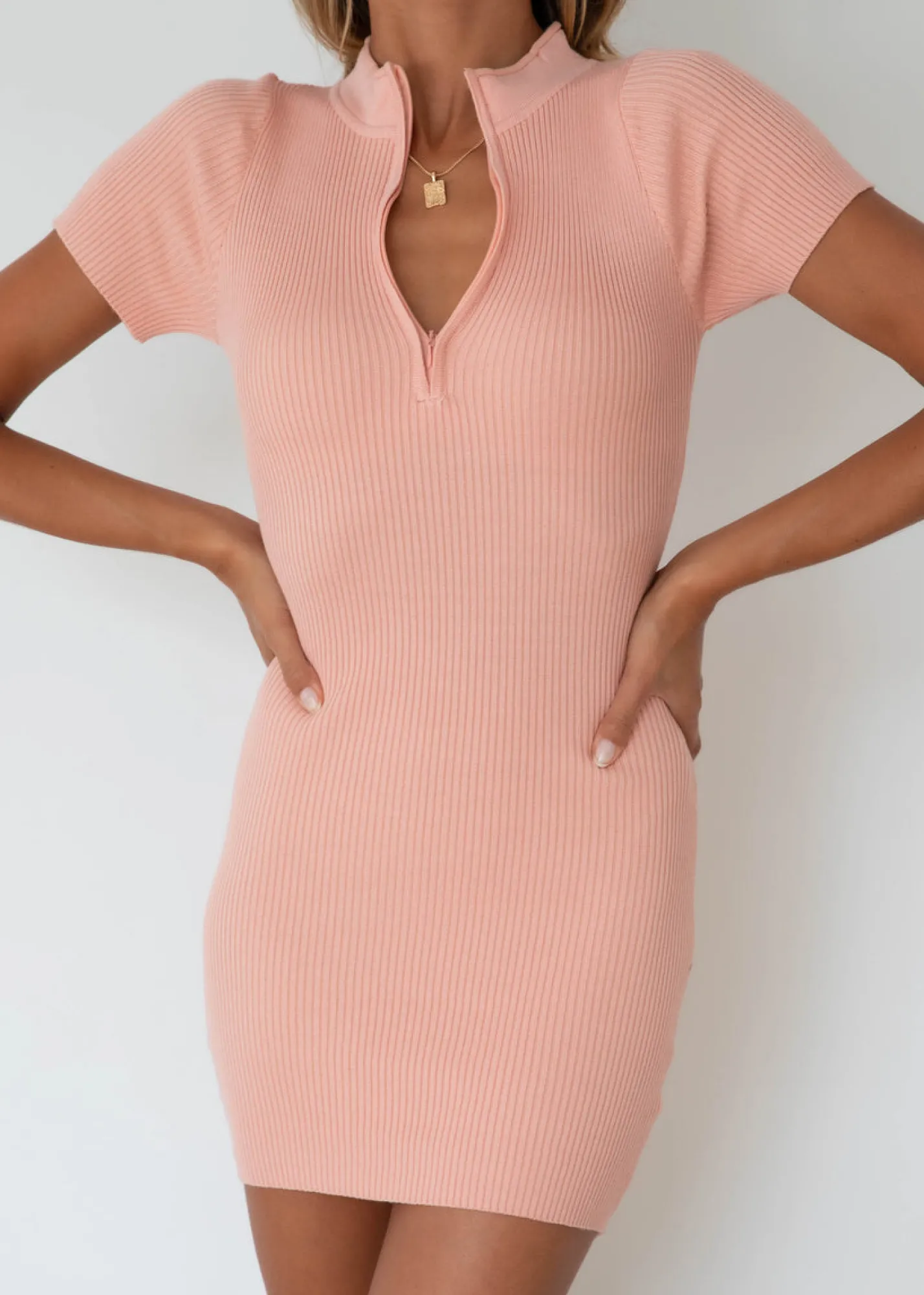 Women Gingham & Heels Knit Dresses>Leoni Knit Dress