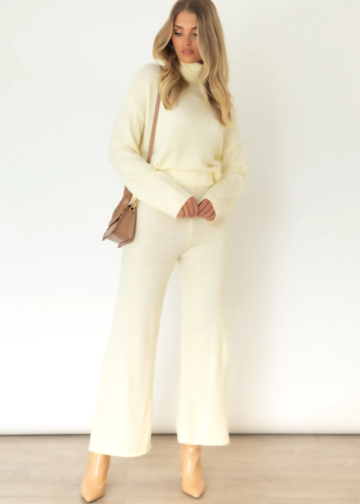 Women Gingham & Heels Knit Tops>Lilou Knit Set