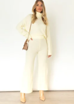 Women Gingham & Heels Knit Bottoms>Lilou Knit Set