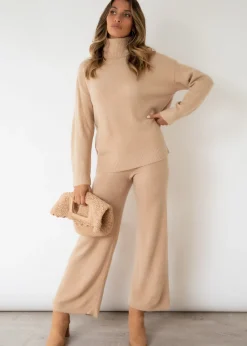 Women Gingham & Heels Knit Bottoms>Lilou Knit Set