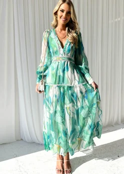 Women Gingham & Heels Maxi><noscript><img width=