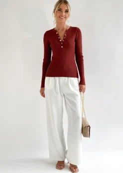 Women Gingham & Heels Knit Tops><noscript><img width=