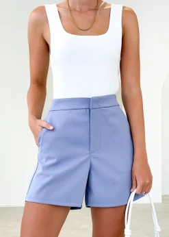 Women Gingham & Heels Shorts><noscript><img width=