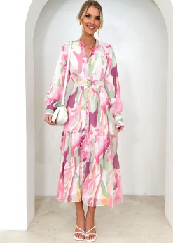 Women Gingham & Heels Maxi>Lorenna Maxi Dress