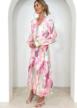 Women Gingham & Heels Maxi><noscript><img width=