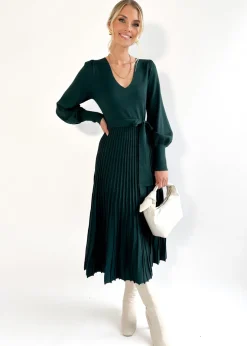 Women Gingham & Heels Knit Dresses><noscript><img width=