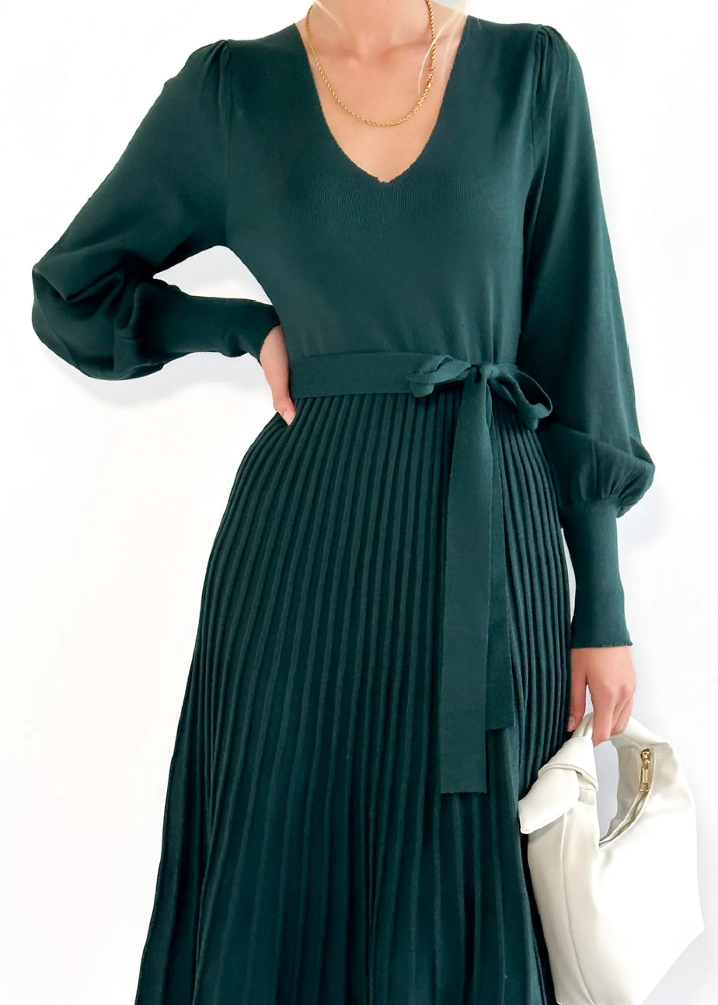 Women Gingham & Heels Knit Dresses>Lorrisa Knit Midi Dress