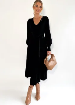Women Gingham & Heels Knit Dresses><noscript><img width=