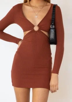 Women Gingham & Heels Knit Dresses><noscript><img width=
