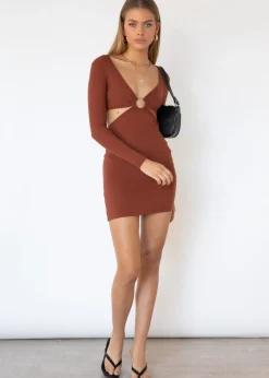 Women Gingham & Heels Knit Dresses><noscript><img width=