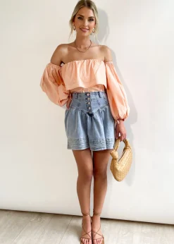 Women Gingham & Heels Blouses><noscript><img width=