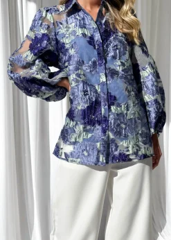 Women Gingham & Heels Blouses><noscript><img width=