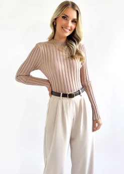 Women Gingham & Heels Knit Tops>Lulana Knit Top