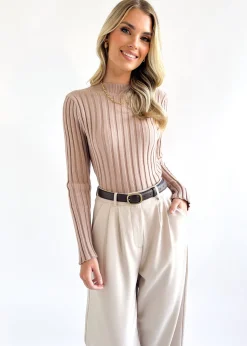 Women Gingham & Heels Knit Tops><noscript><img width=