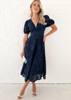 Women Gingham & Heels Midi>Mabbel Midi Dress