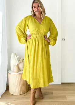 Women Gingham & Heels Maxi>Mailia Maxi Dress