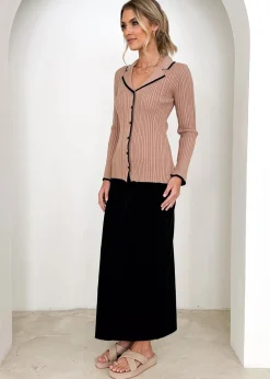 Women Gingham & Heels Knit Tops><noscript><img width=
