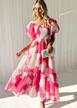Women Gingham & Heels Maxi><noscript><img width=