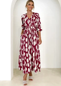 Women Gingham & Heels Maxi>Marnita Maxi Dress