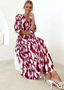 Women Gingham & Heels Maxi><noscript><img width=