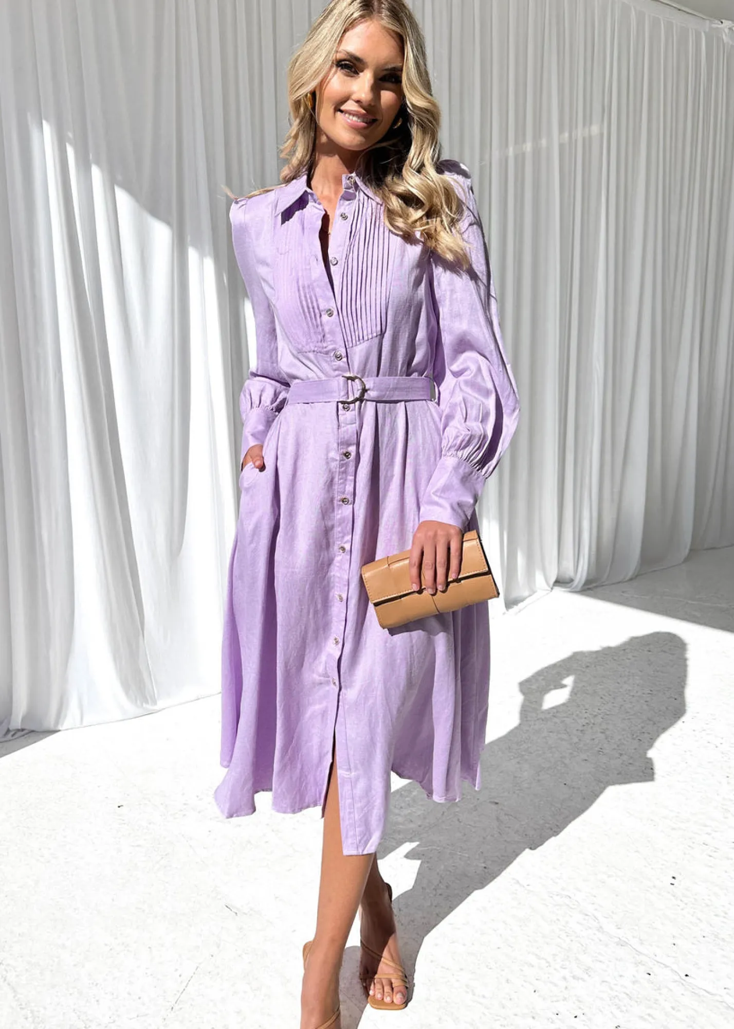 Women Gingham & Heels Midi>Maxeen Midi Dress