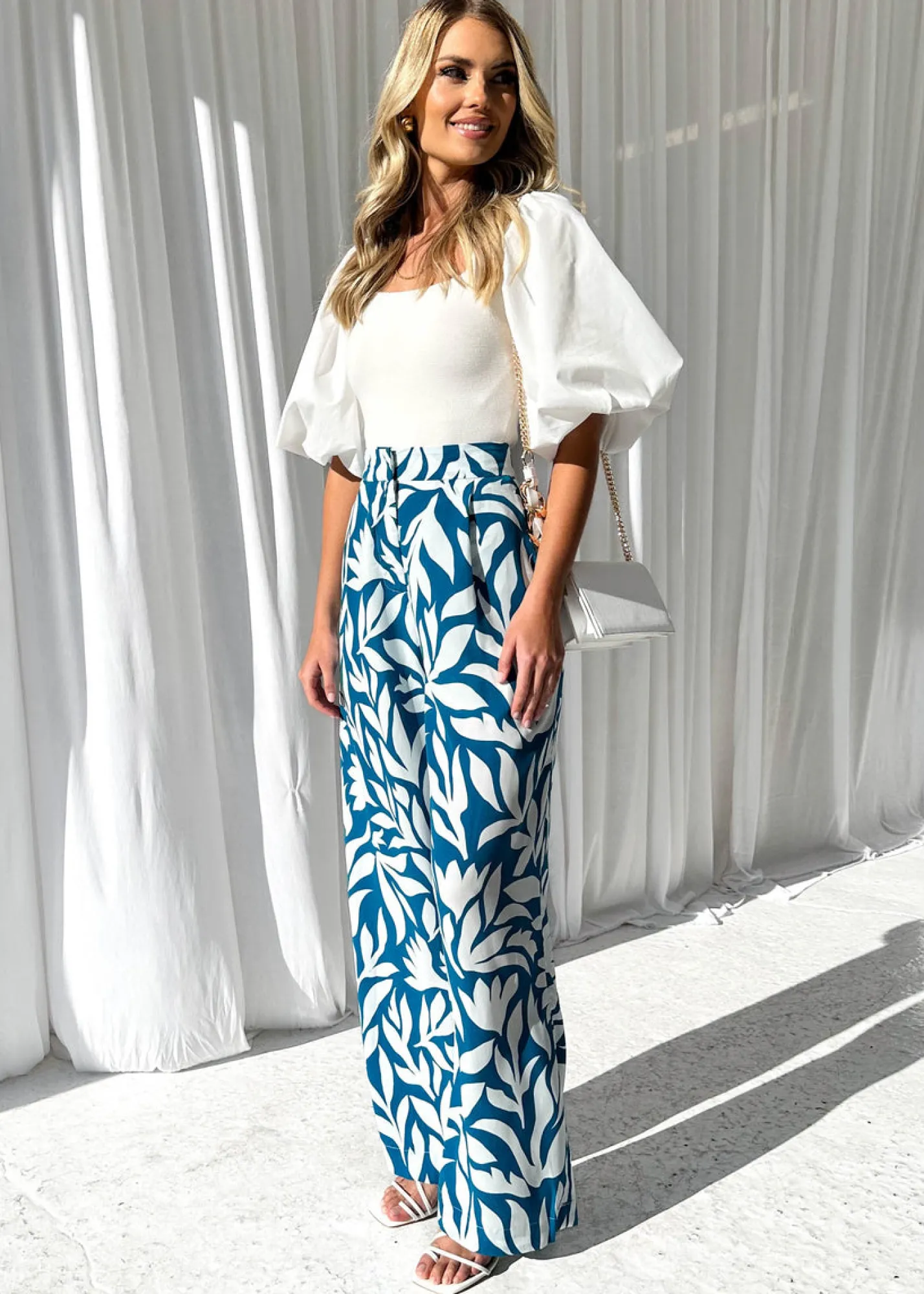 Women Gingham & Heels Pants>Maxienna Pants