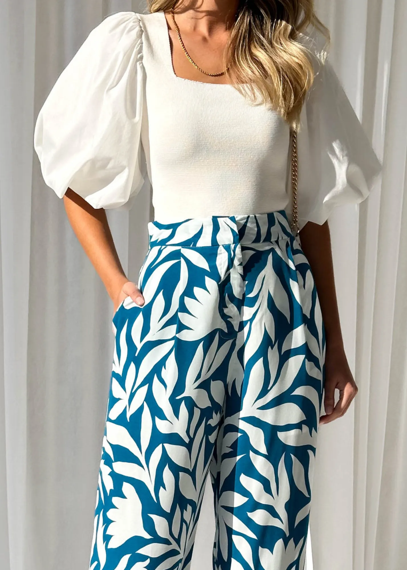 Women Gingham & Heels Pants>Maxienna Pants