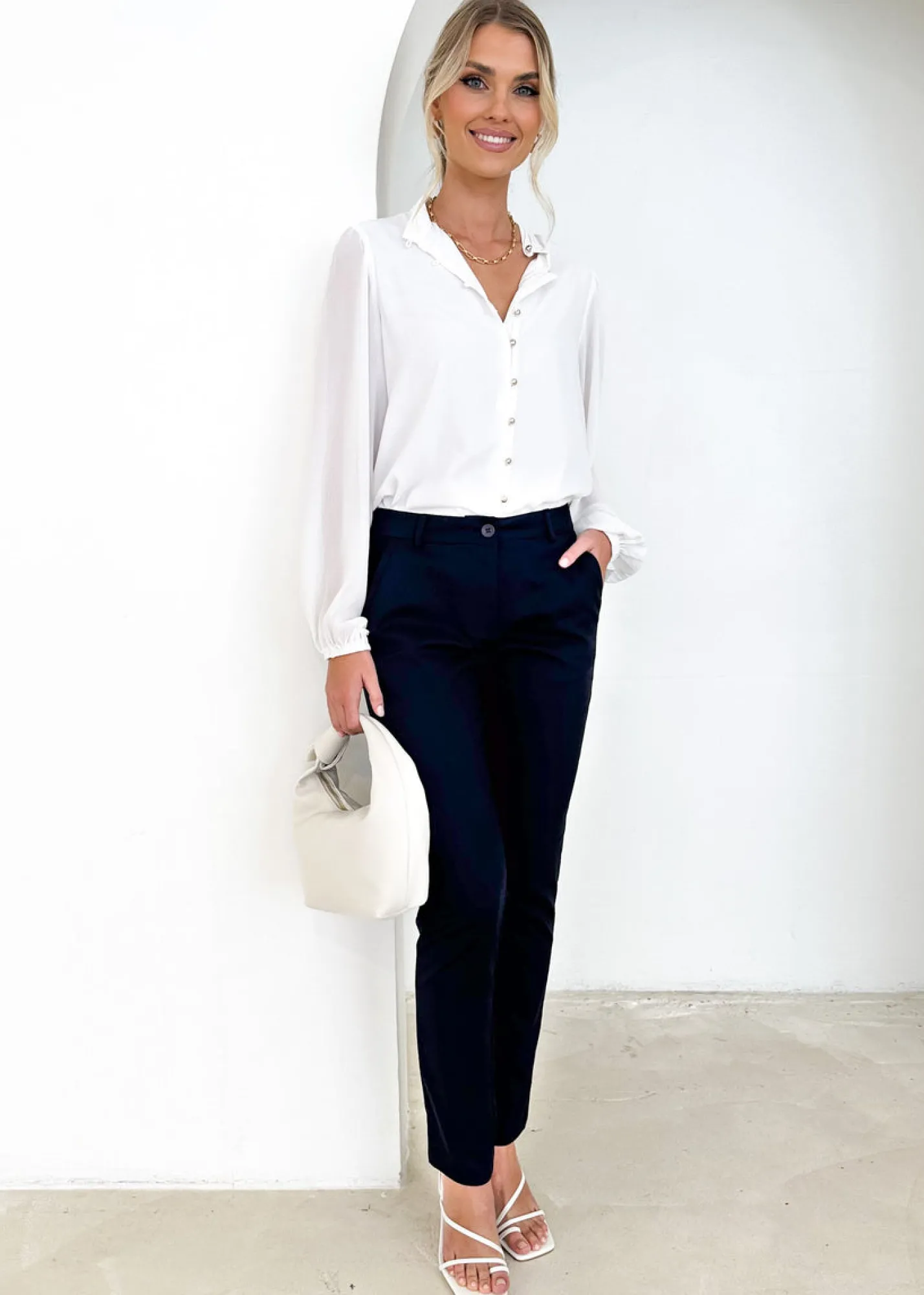 Women Gingham & Heels Pants>Maxine Stretch Pants