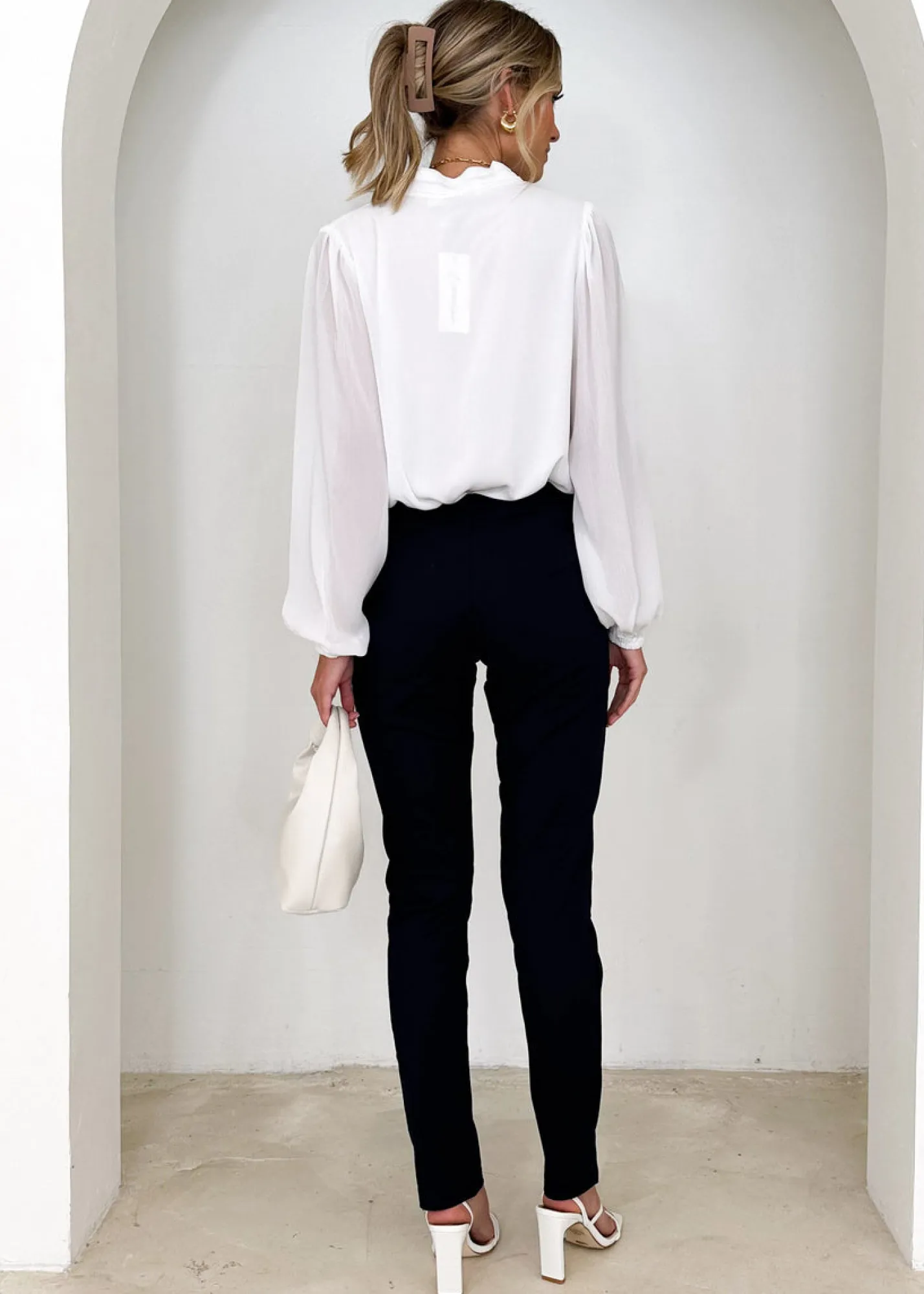 Women Gingham & Heels Pants>Maxine Stretch Pants