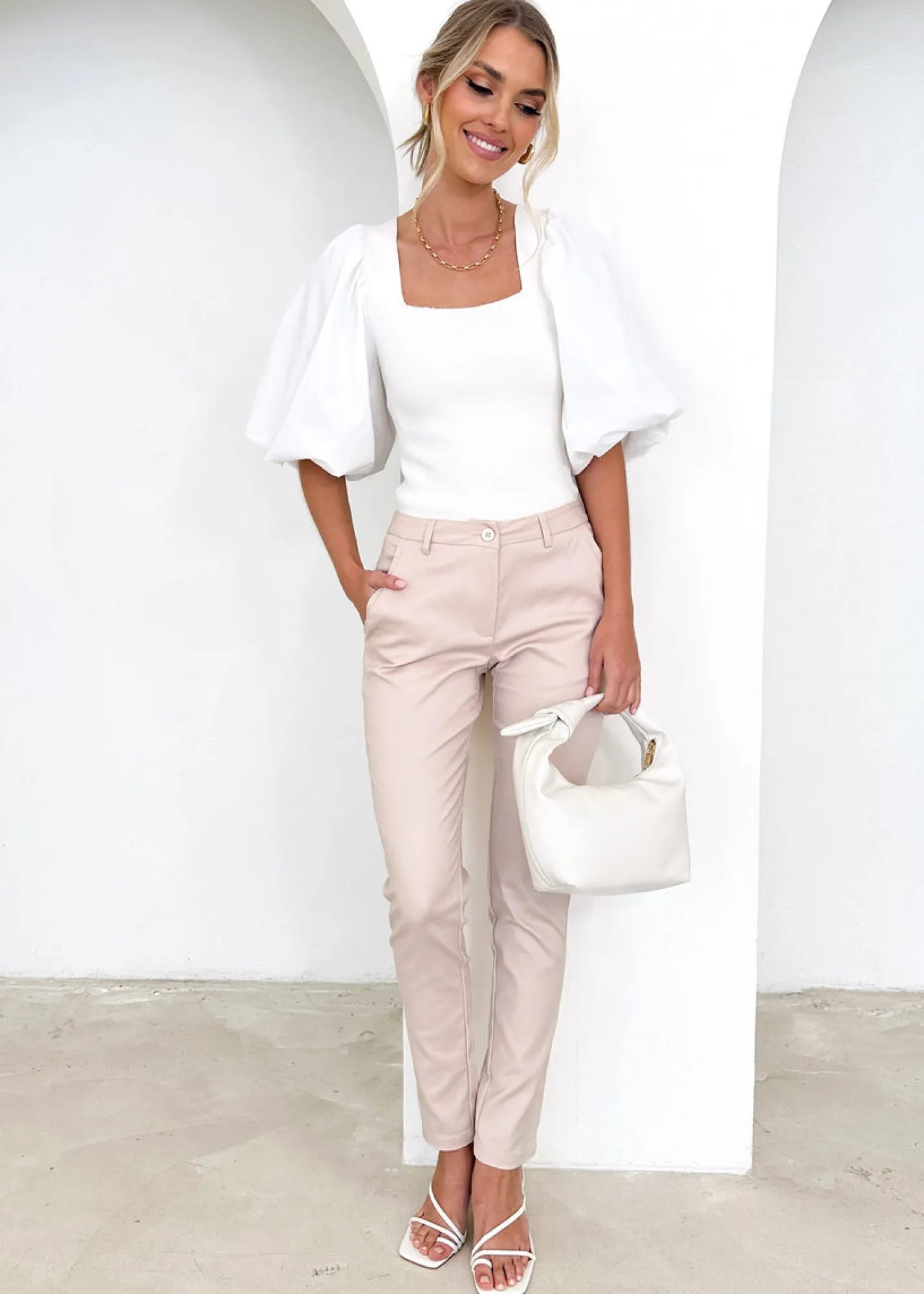 Women Gingham & Heels Pants>Maxine Stretch Pants
