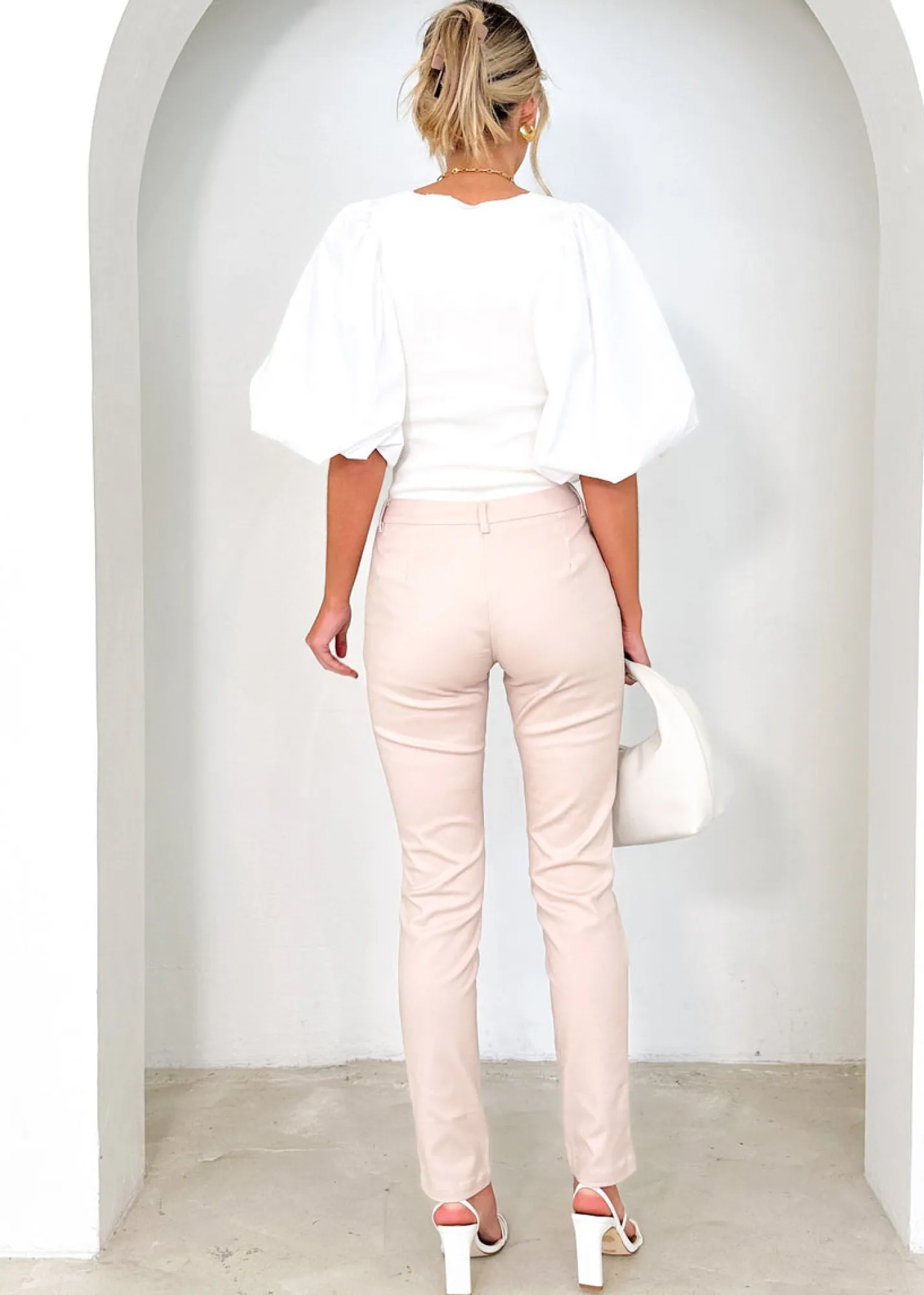 Women Gingham & Heels Pants>Maxine Stretch Pants