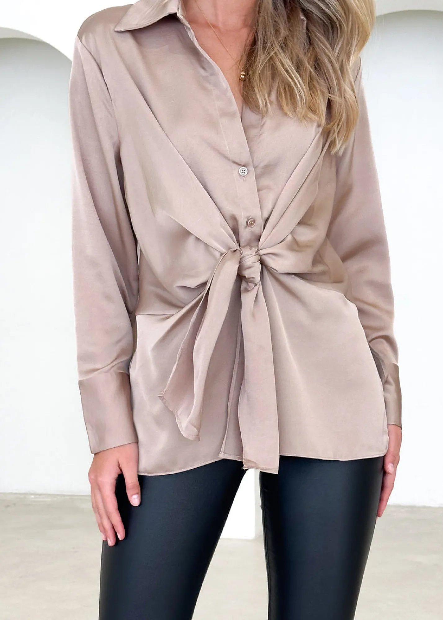 Women Gingham & Heels Blouses>Mehleka Blouse