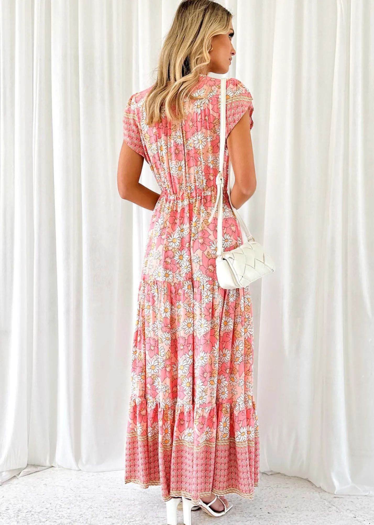 Women Gingham & Heels Maxi>Melissa Maxi Dress